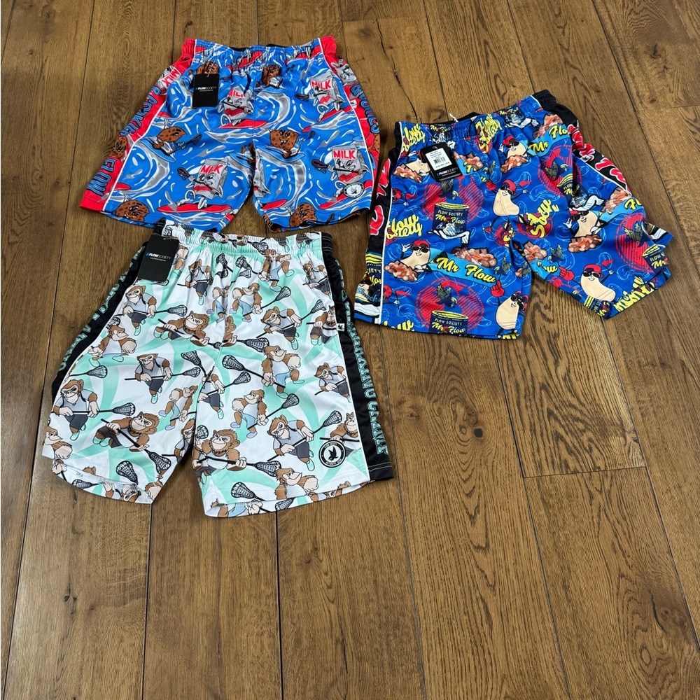 Flow Society shorts 3 pairs NWT